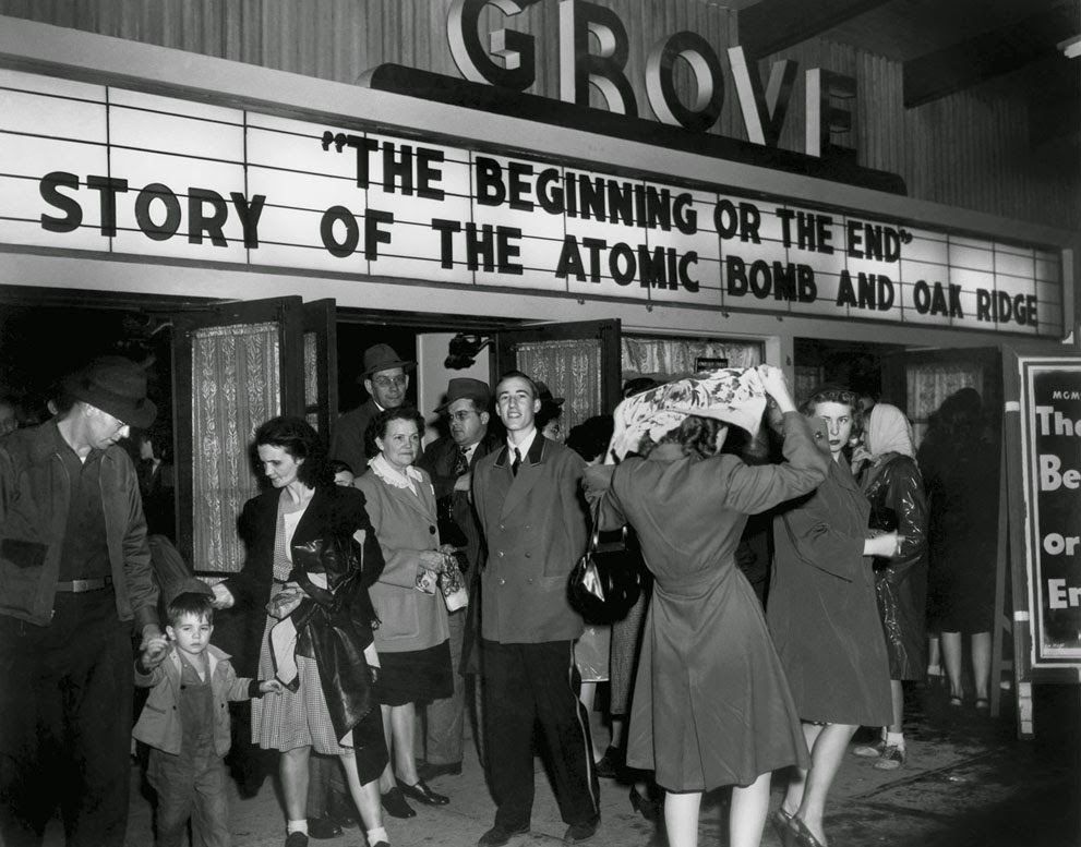The Beginning of the End, the story of the atomic bomb and Oak Ridge plays at the Grove Center in Oak Ridge