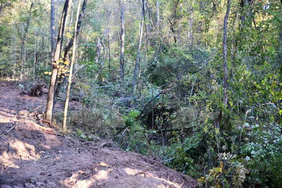 Altering the natural topography can lead to catastrophic damages for future owners in exceptionally severe storms.